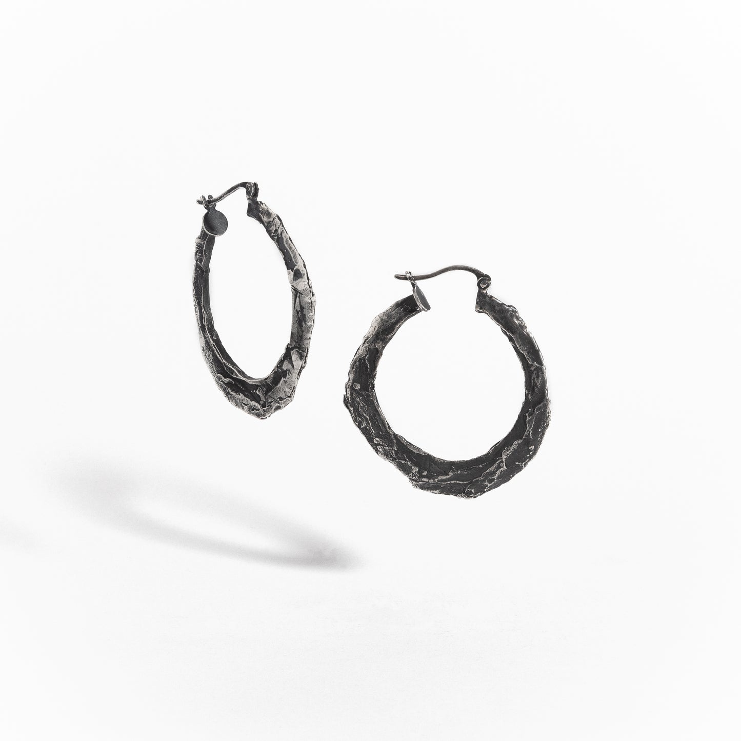 ARETES NATURA PLATA CON BAÑO EN ORO #3809