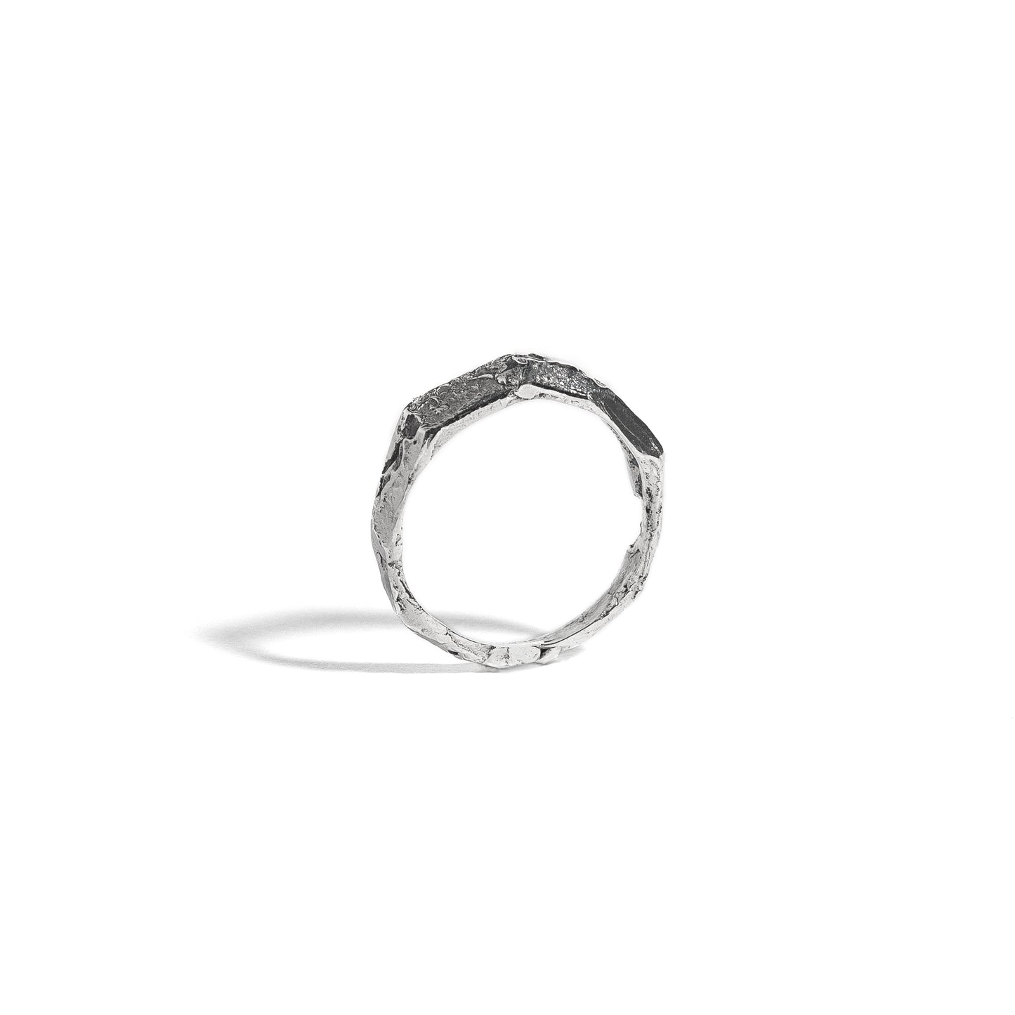 ANILLO NATURA PLATA #8008