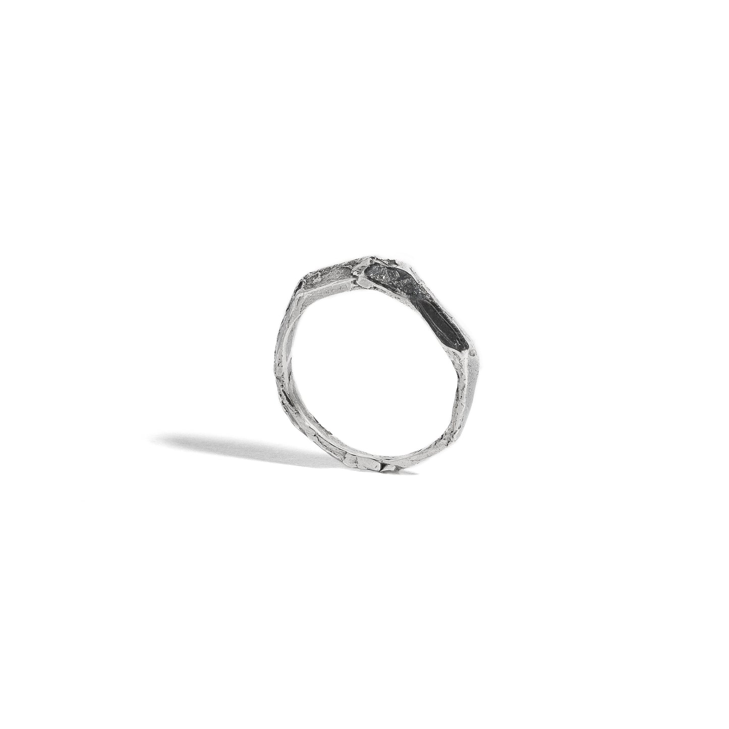 ANILLO NATURA PLATA #8008