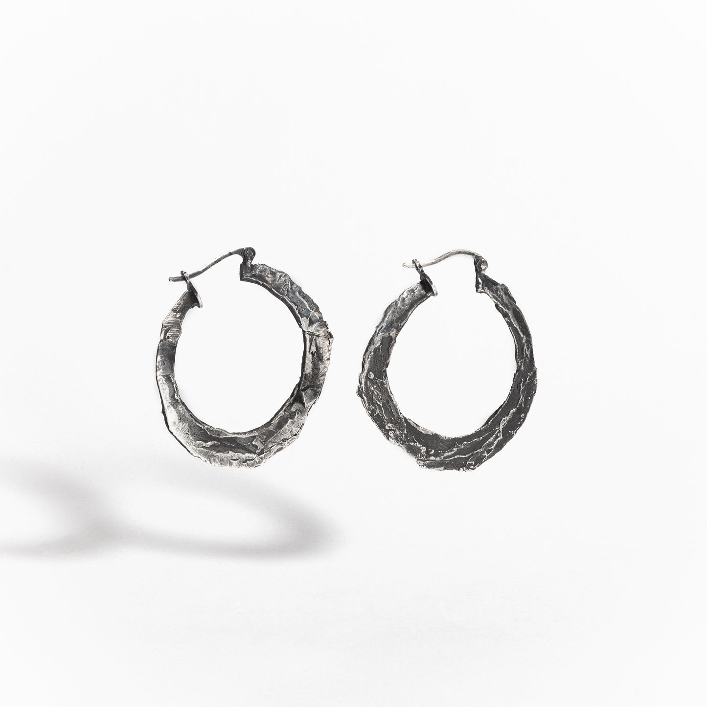 ARETES NATURA PLATA CON BAÑO EN ORO #3809