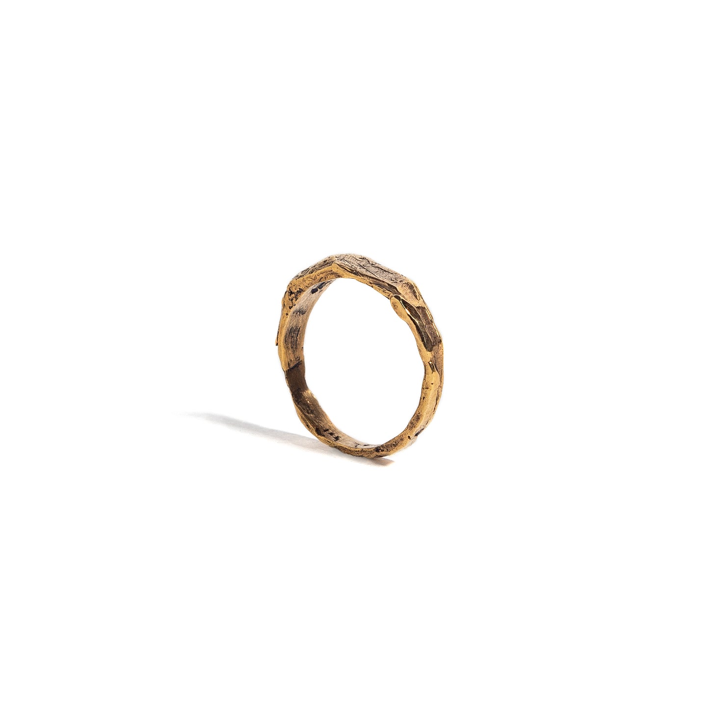 ANILLO PLATA CON BAÑO DE ORO #8120
